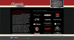 Desktop Screenshot of exquisite-marketing.com